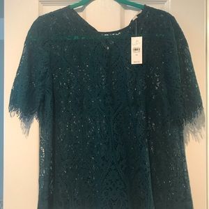 NWT Loft lace top